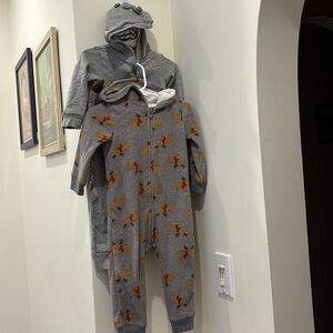Carter’s Toddler Zip Jumpsuit Lot
